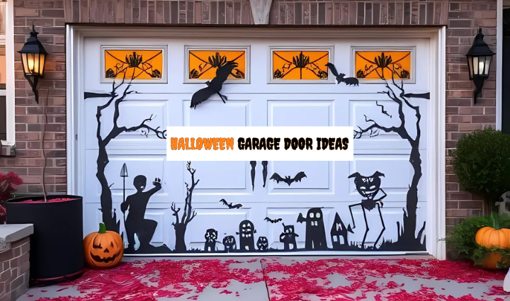 Halloween Garage Door Ideas,