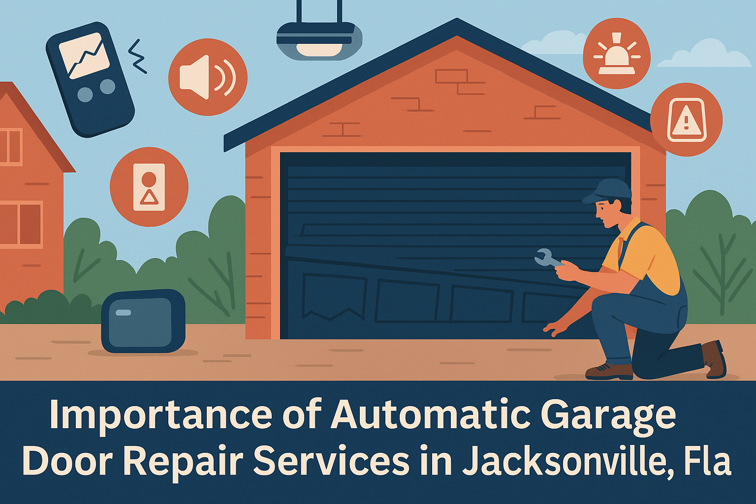 Automatic Garage Door Repair Service in Jacksonville Florida,